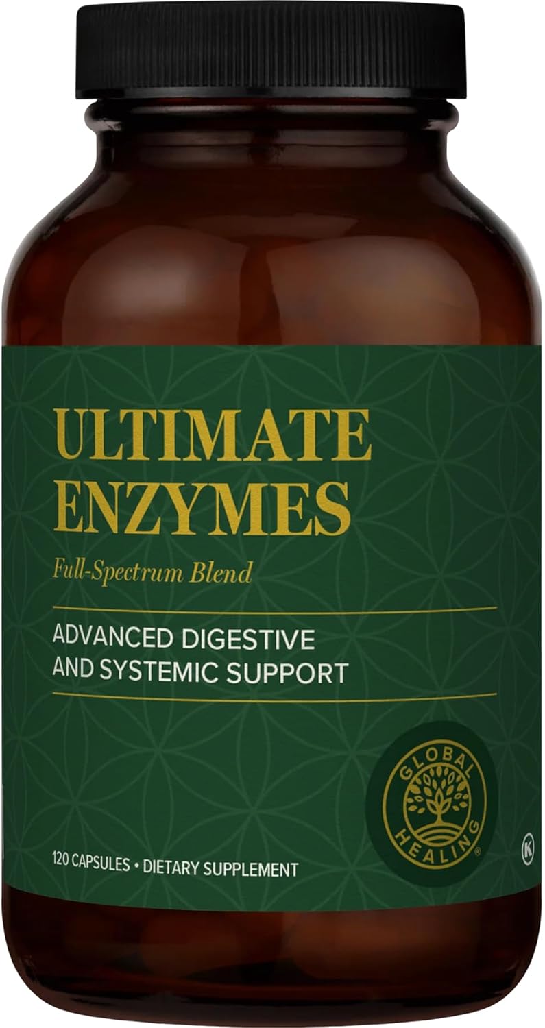 Global Healing - Ultimate Enzymes - Systemic & Digestive Enzymes Supplement