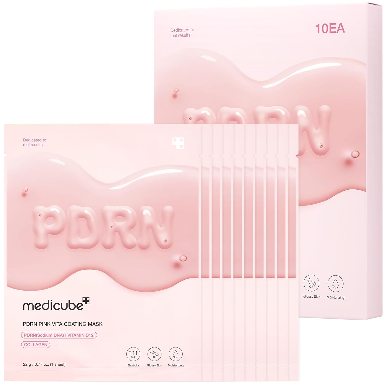 medicube Salmon DNA PDRN Pink Vita Coating Sheet Mask